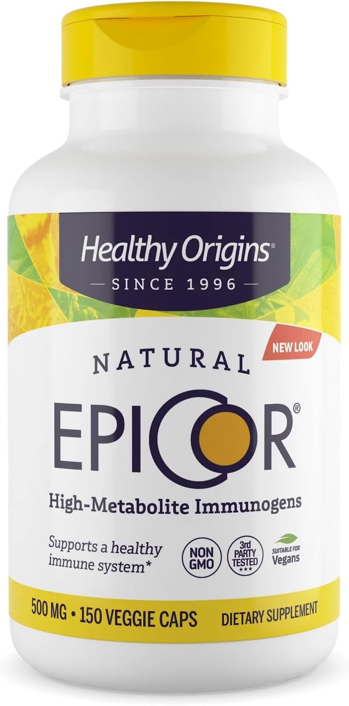 Healthy Origins EpiCor 500 mg, 150 Veggie Capsules - görsel 1