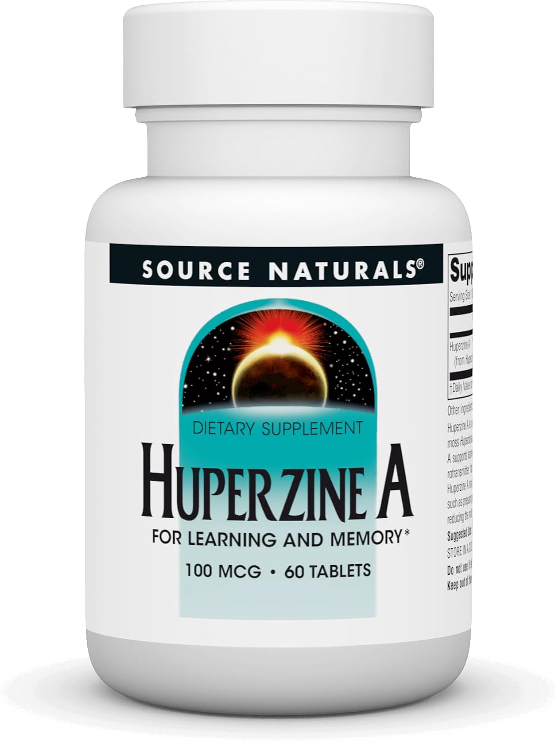 Source Naturals Huperzine A for Learning & Memory* - 100 mcg, 60 Tablets - görsel 1