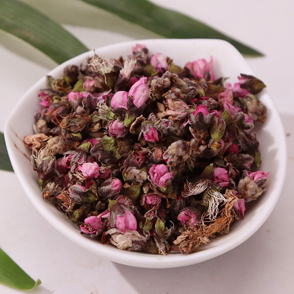 GEZHEN Dried Peach Blossoms Taohuacha (250g) - görsel 4