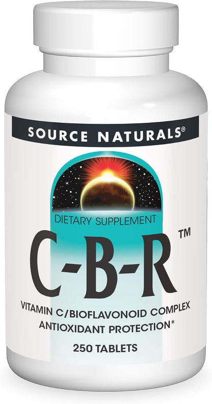 Source Naturals C-B-R – Vitamin C & Bioflavonoid Complex – 500 Tablets