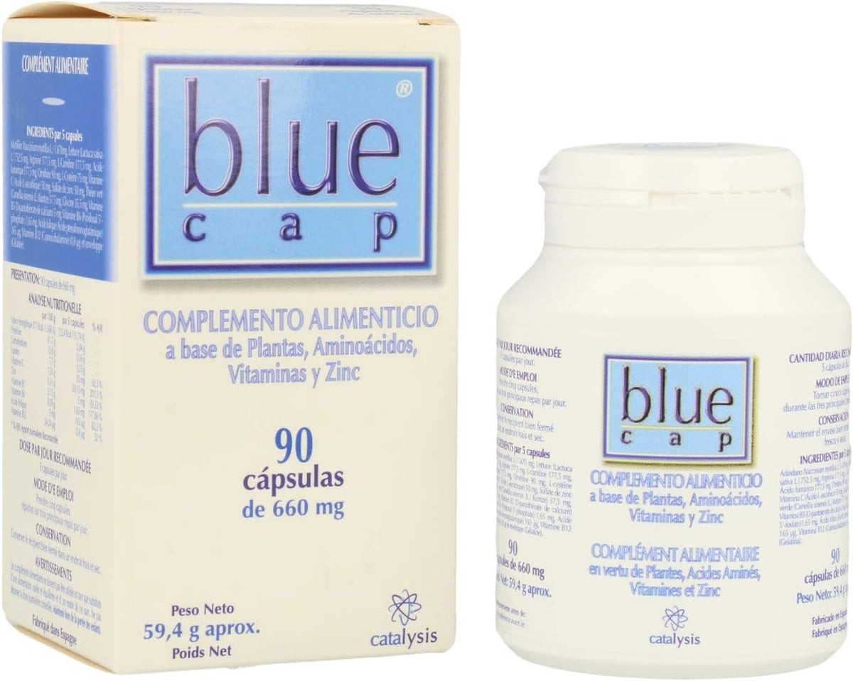 Blue Cap Capsules, 90 Capsules - görsel 1