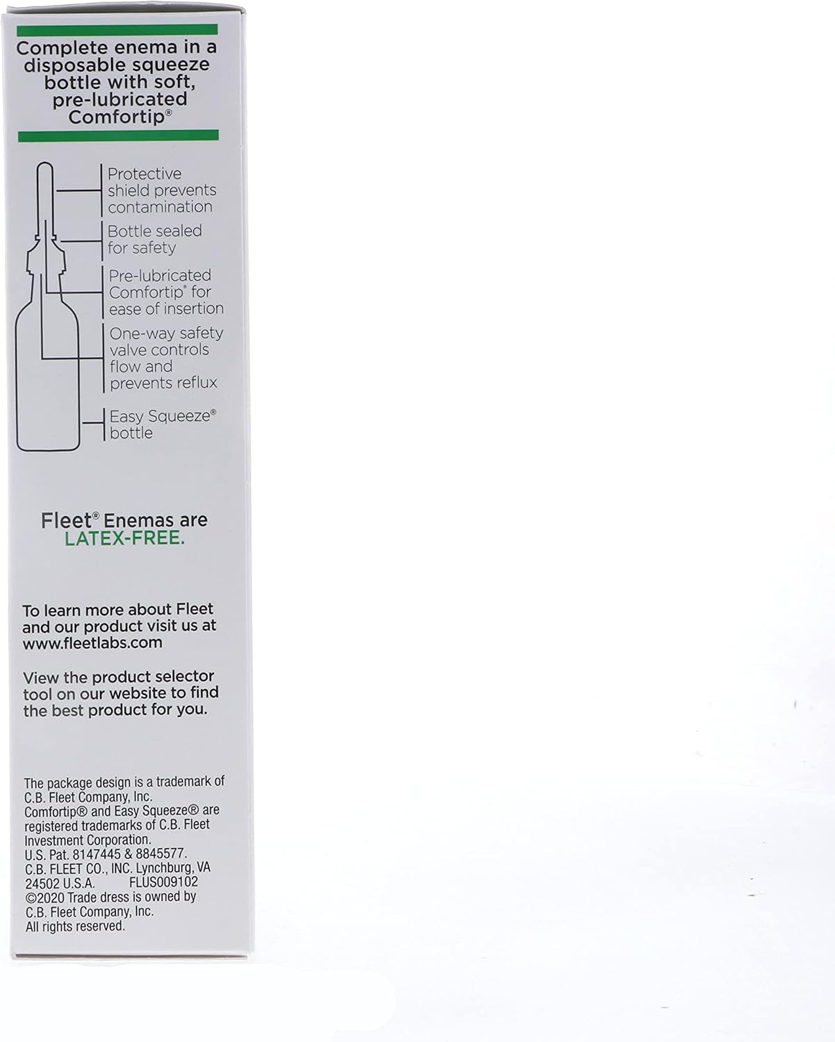 Fleet Laxative Saline Enema with Gentle Glide Tip – 133 ml Bottles (Pack of 3) - görsel 5