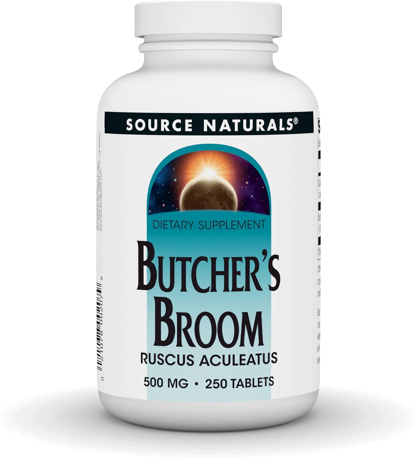 Source Naturals Butcher's Broom Food Supplement - Ruscus Aculeatus - 250 Tablets - görsel 1