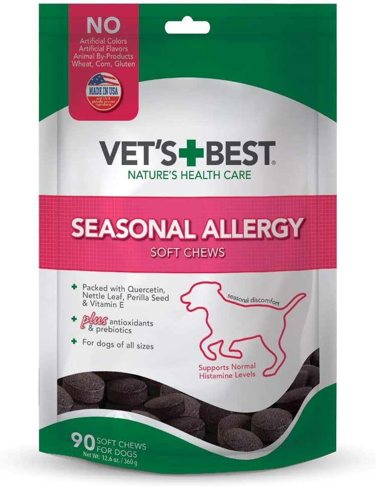 Vet's Best Seasonal Allergy Soft Chews for Dogs (90 Pack) - görsel 1