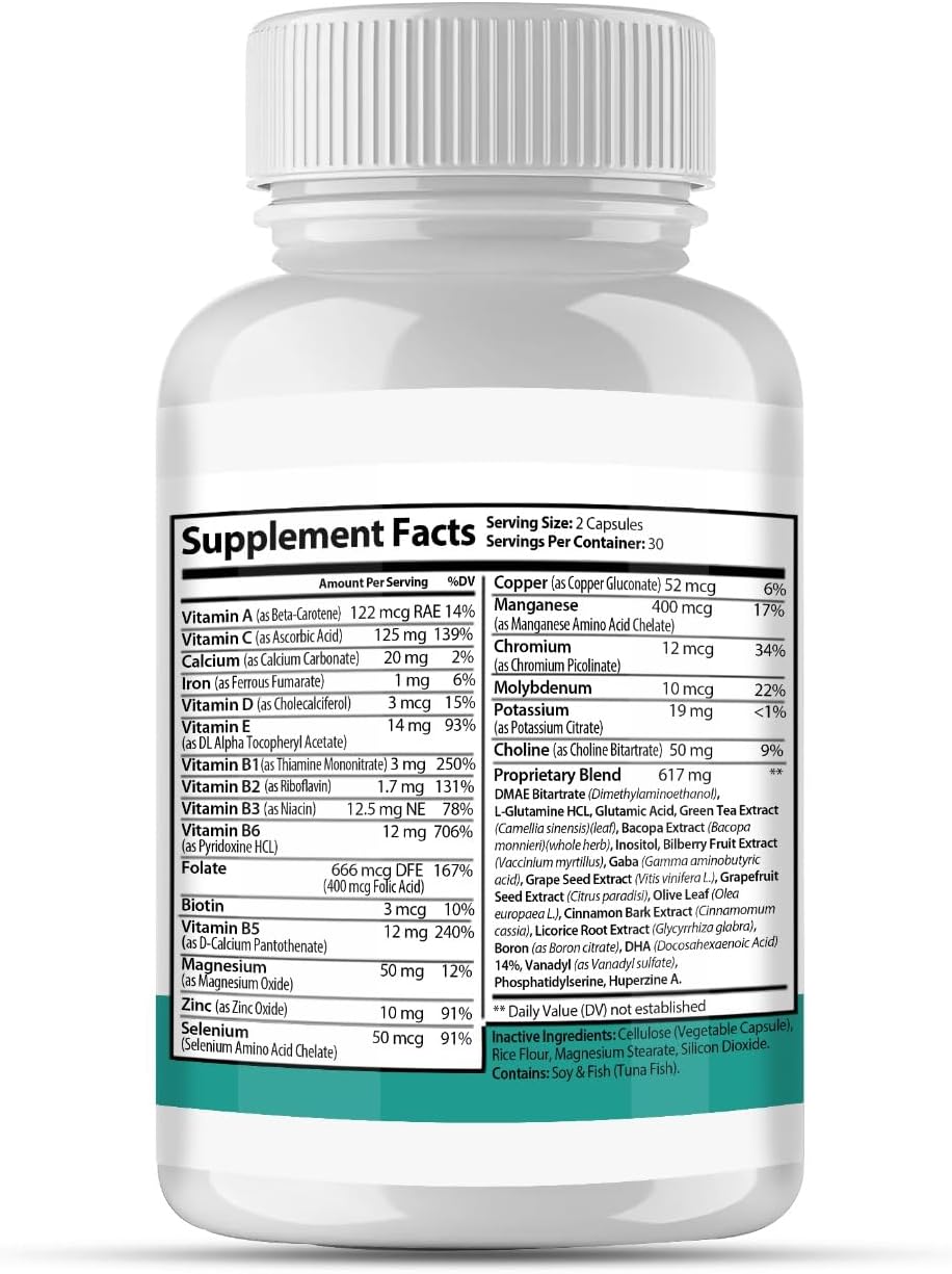 Feedamind New Advanced New Formula Supplement 1 Pack 30-Day Supply - görsel 2
