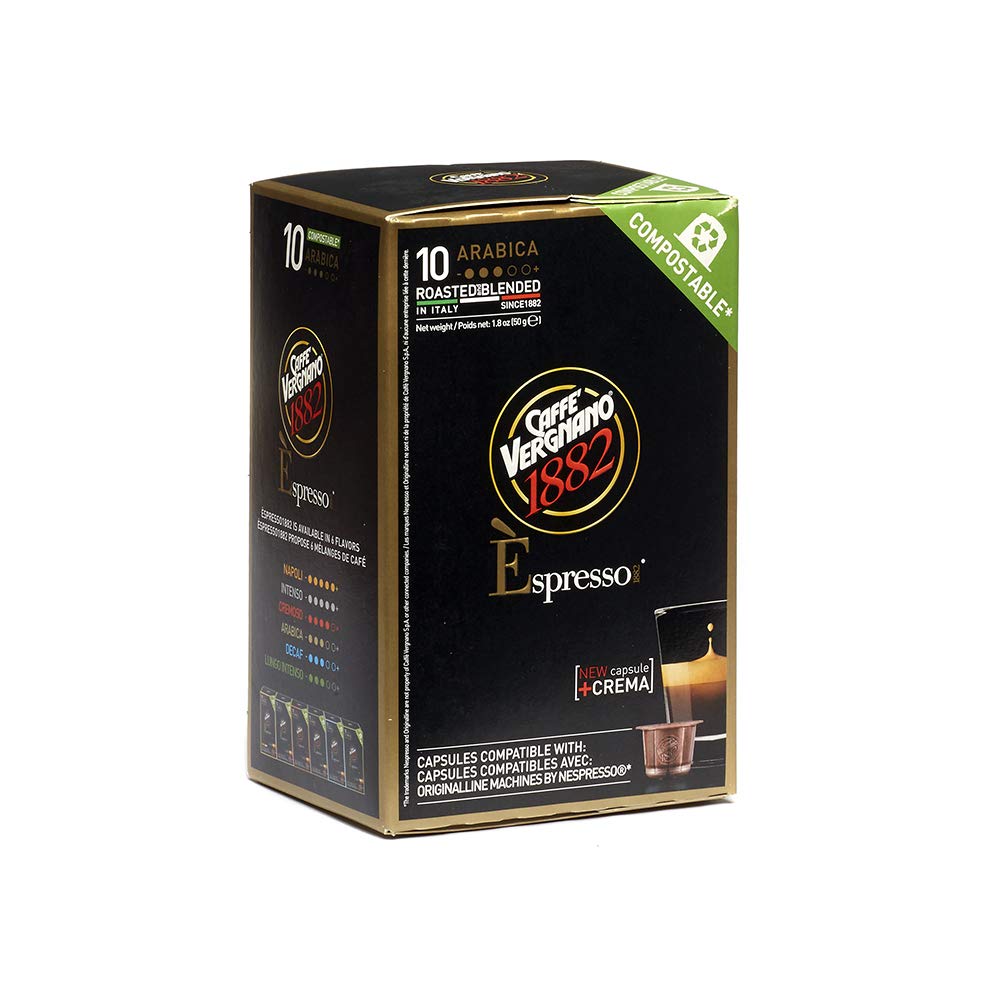 Caffe Vergnano Cremoso Capsules Compatible with Nespresso OriginalLine Machines - 50 Pack - görsel 8