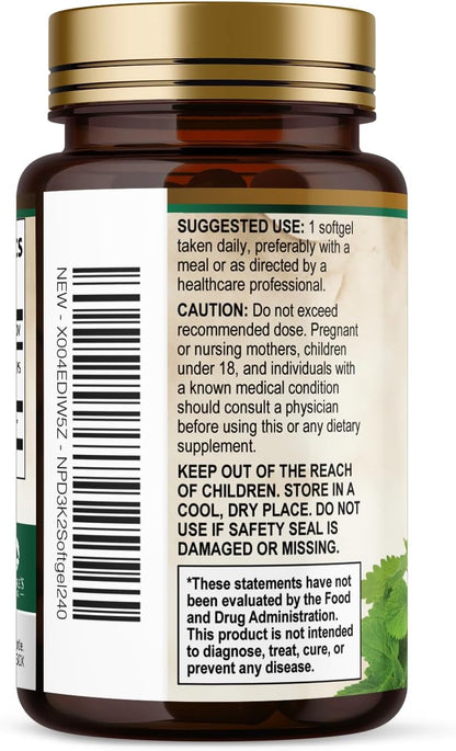 Vitamin D3 + K2 Supplement – High Potency with 4000 IU D3 and MK-7 – Bone, Immune and Heart Support – 240 Soft gel capsules