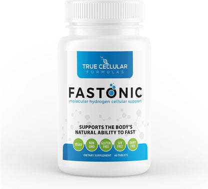 True Cellular Formulae Fastonic Molecular Hydrogen Supplement – Elite Level of H2 – 60 Servings