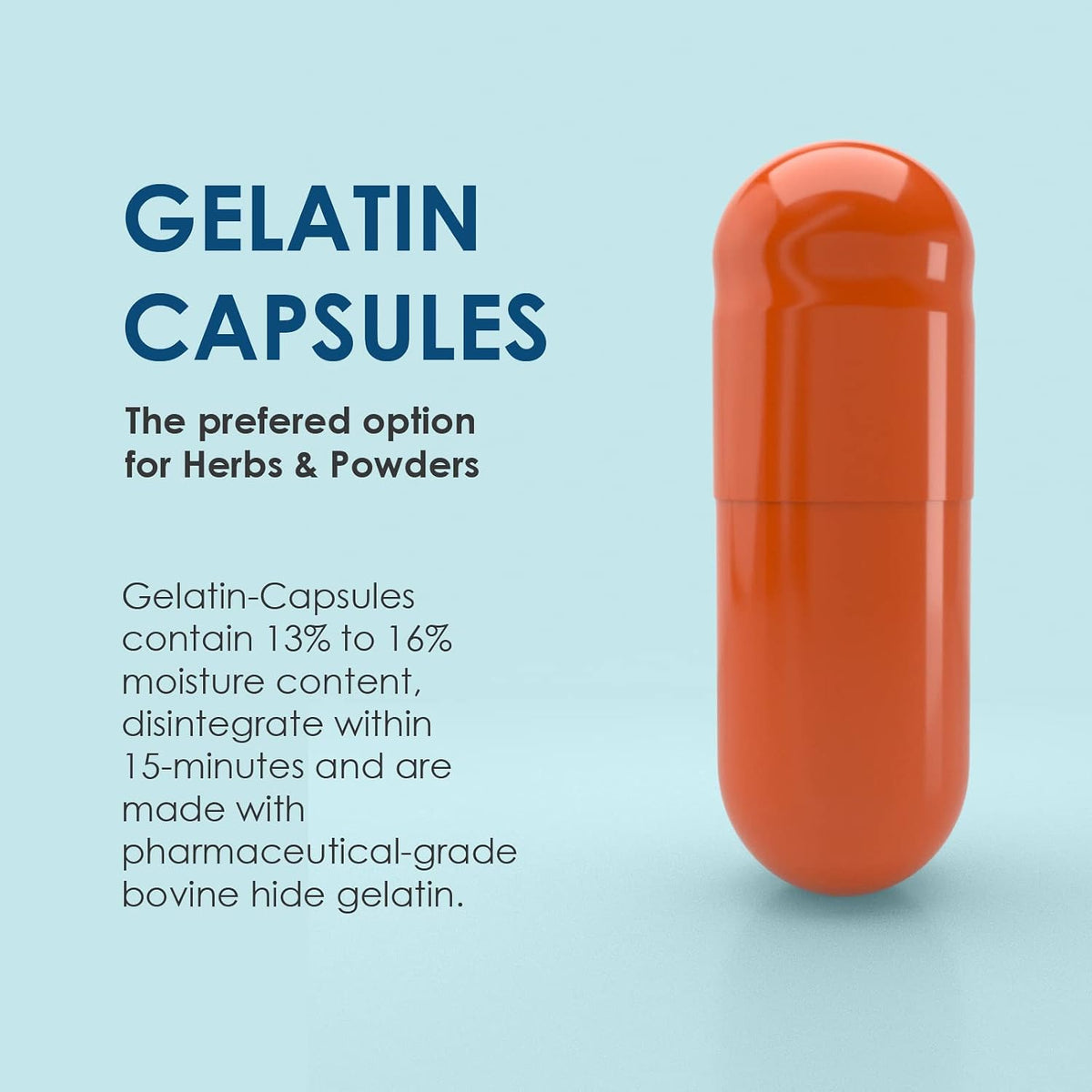 Size 00 Empty Gelatin Capsules - Capsule Depot (1,000 Count) - görsel 4
