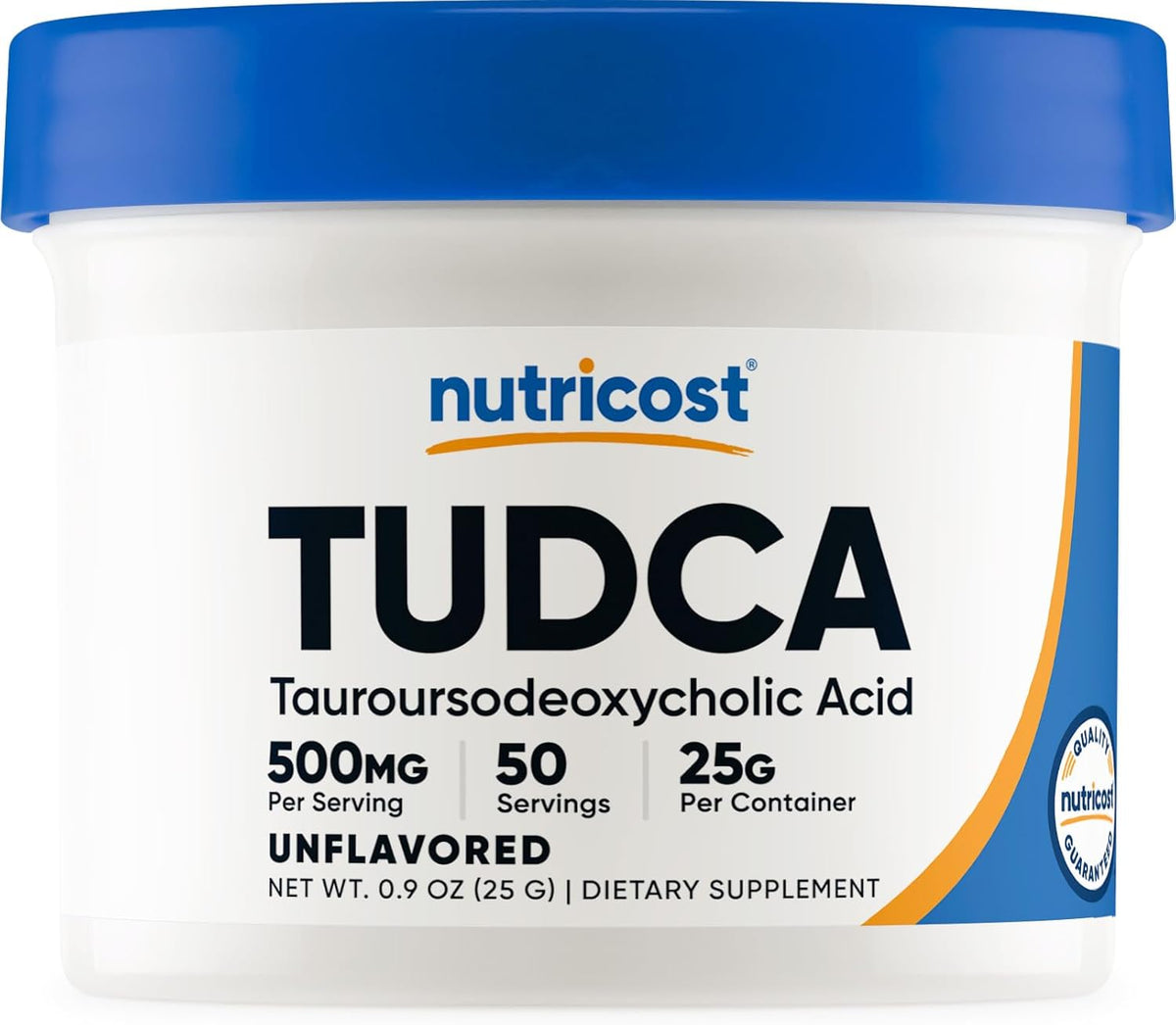 Nutricost TUDCA Powder (Tauroursodeoxycholic Acid) – 25 Grammes, Gluten-free, Non-GMO - görsel 1