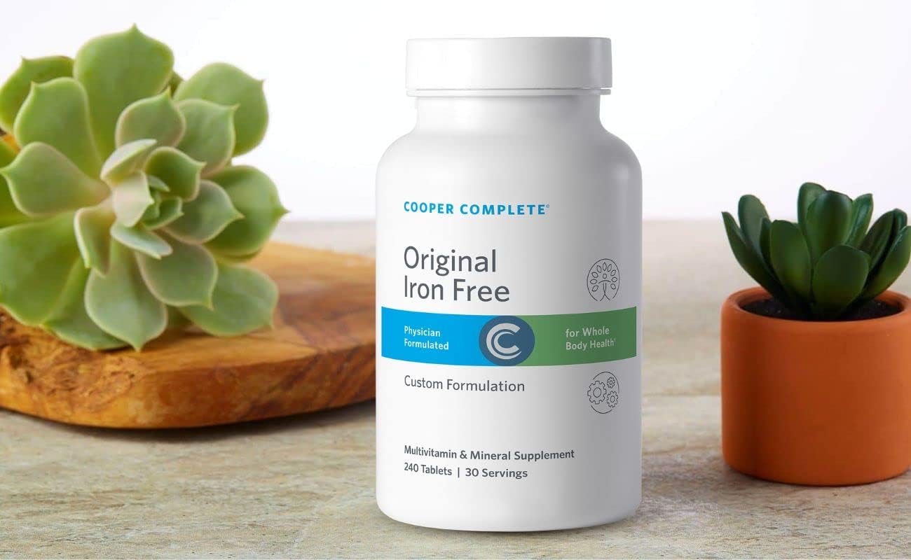 COOPER COMPLETE - Original Multivitamin Iron Free - Daily Multivitamin and Mineral Supplement - 30 Day Supply - görsel 8