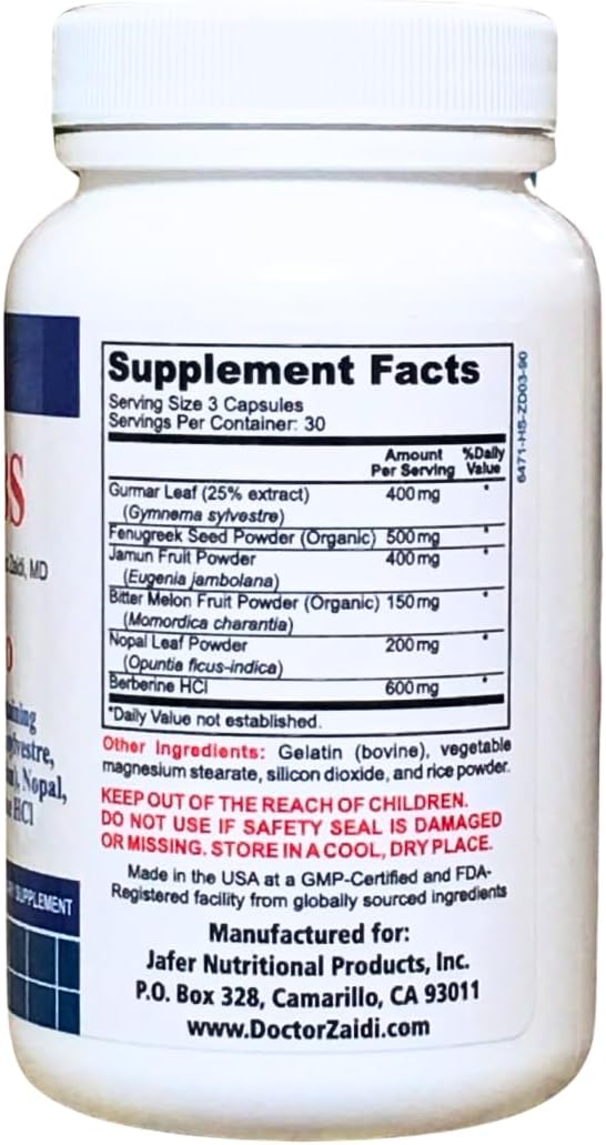 DIAHERBS – Premium Herbal Blend with Fenugreek, Berberine and Six Herbs - görsel 3
