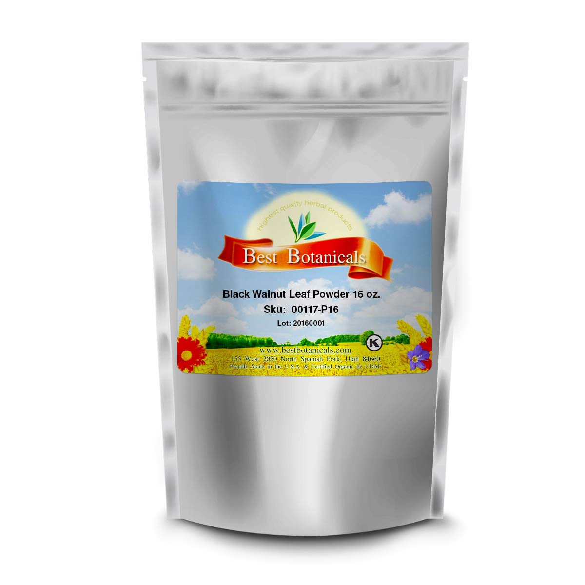 Best Botanicals Black Walnut Leaf Powder (454 g) - görsel 6