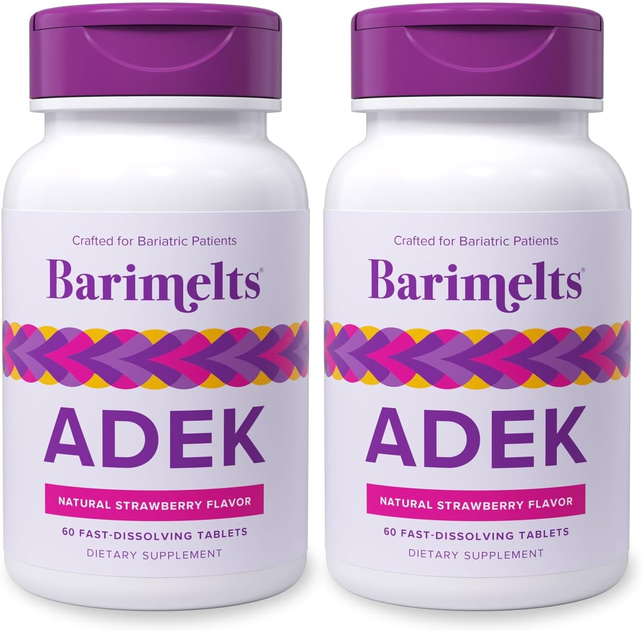 Barimelts ADEK – 60 Fast-Dissolving Tablets – Sugar-Free Bariatric Vitamins for Women – Natural Strawberry Flavour (2-Month Supply) - görsel 9