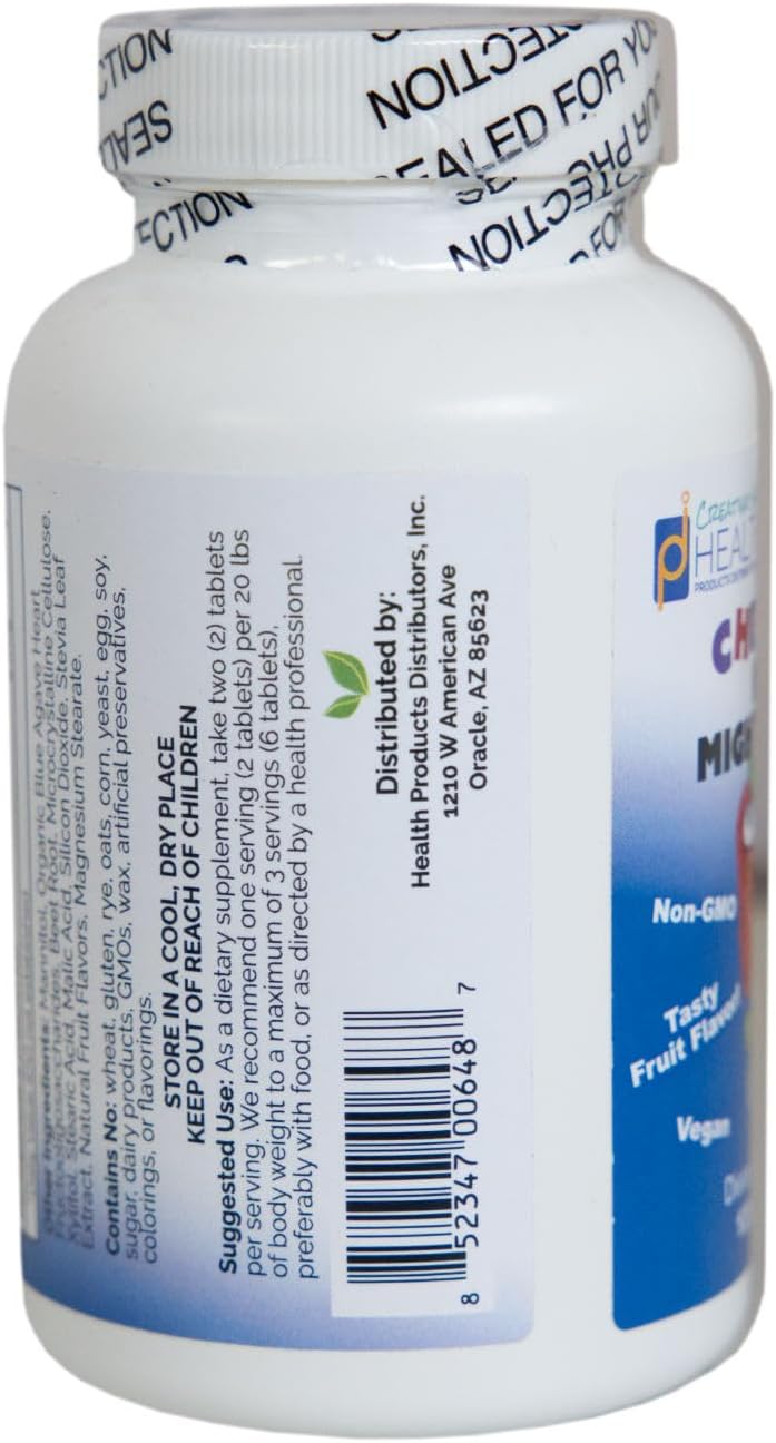 KIDS MIGHTY-MULTI (120 Tablets) – Chewable Multivitamin – Purest Non-GM Ingredients, No Sugar or Artificial Ingredients – Naturally Sweetened with Xylitol & Stevia Leaf Extract – Suitable for Adults - görsel 4