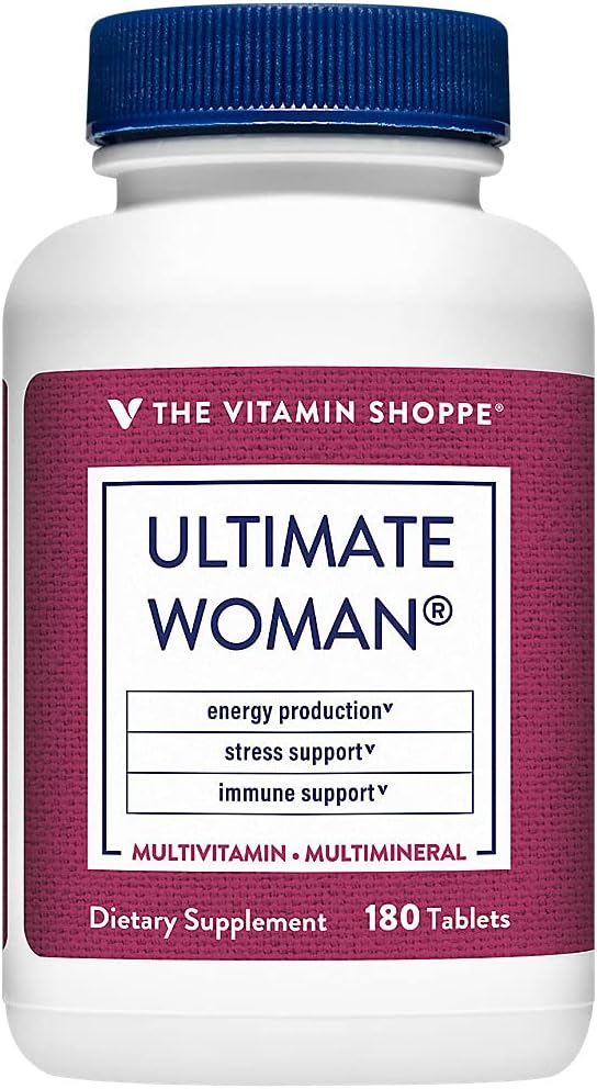 The Vitamin Shoppe Ultimate Woman Multivitamin - 180 Tablets - görsel 1