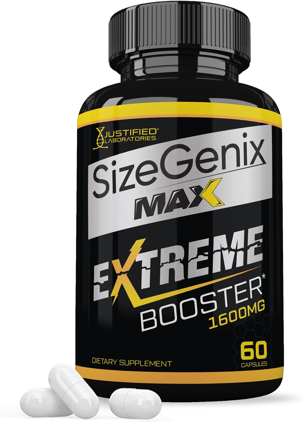 Sizegenix Max 1600MG Advanced Men's Health Formula 60 Capsules - görsel 1
