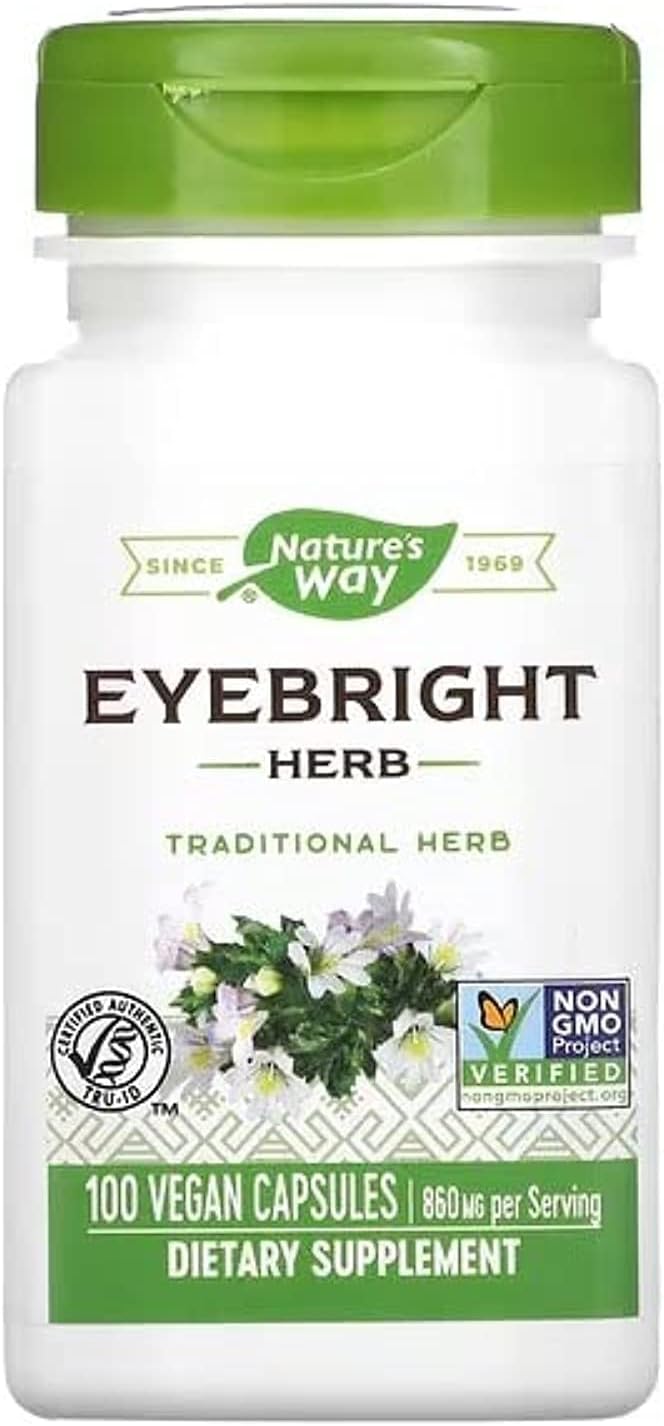 Nature's Way Eyebright Herb - 100 Capsules - görsel 1