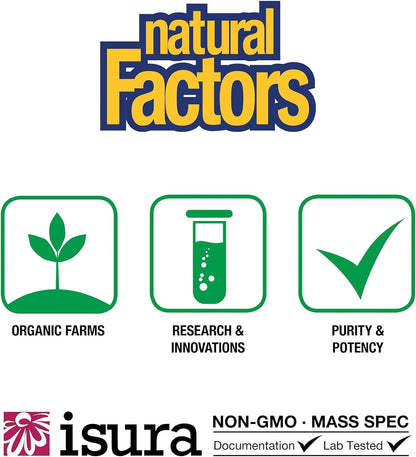 Natural Factors Whole Earth & Sea Deep Ocean Minerals – Supports Electrolyte Balance & Bone Health – Vegan – Unflavoured – 100 ml