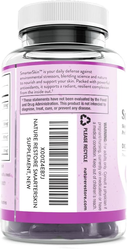 SmarterSkin Polypodium Leucotomos & Verbascoside Skin Defence Supplement