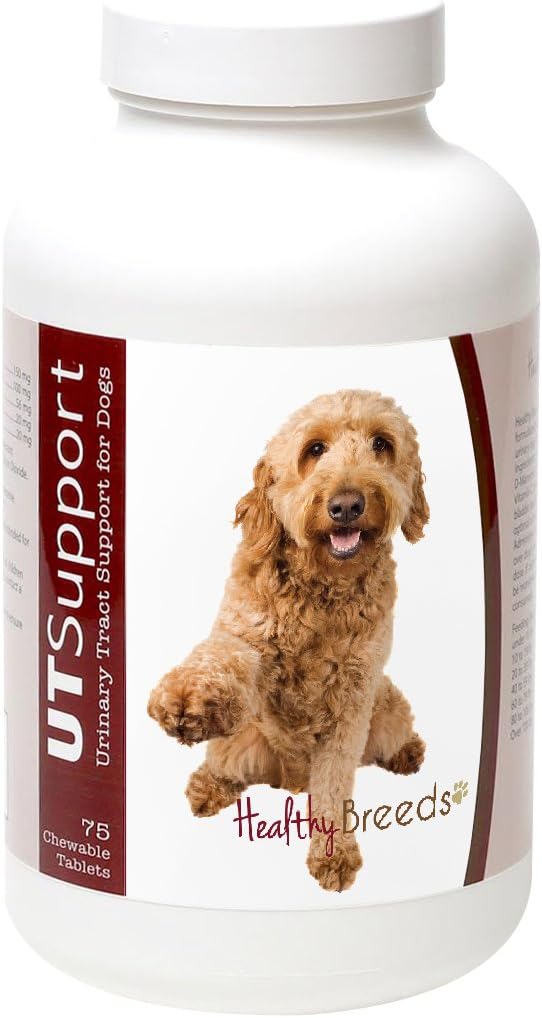 Healthy Breeds Goldendoodle Cranberry Chewables - 75 Count - görsel 2
