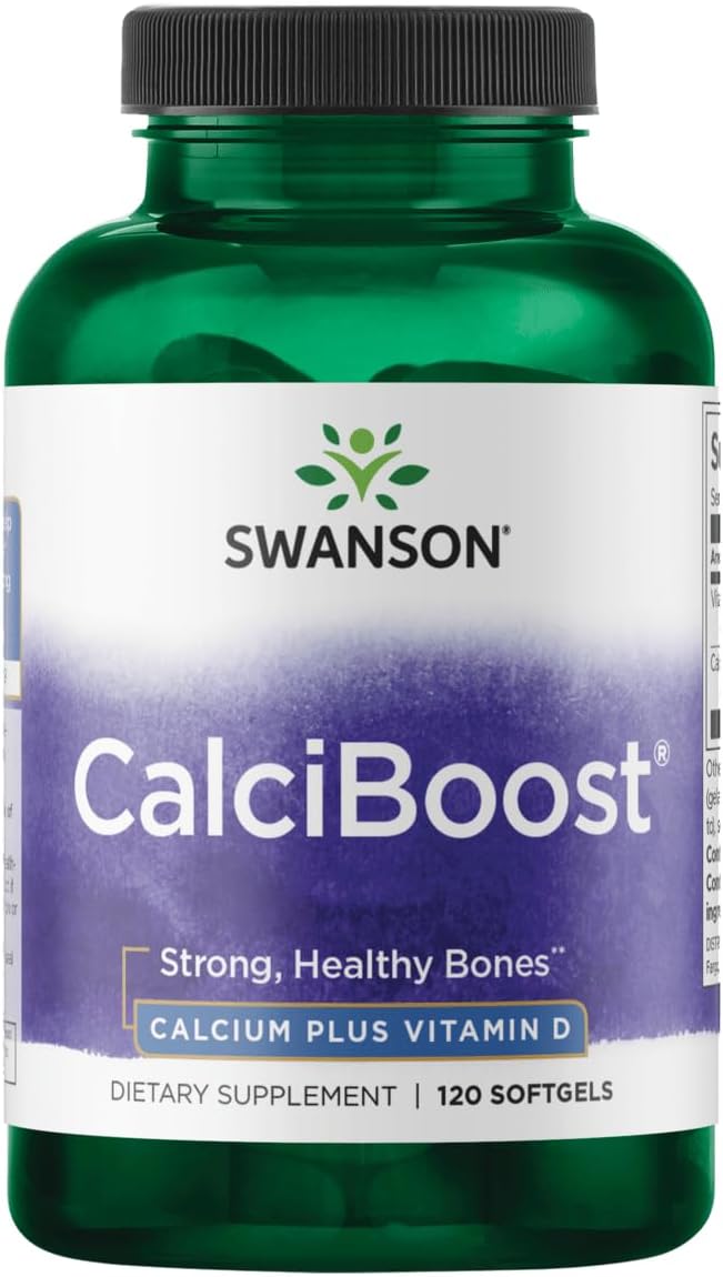 Swanson CalciBoost 120 Softgels - görsel 1