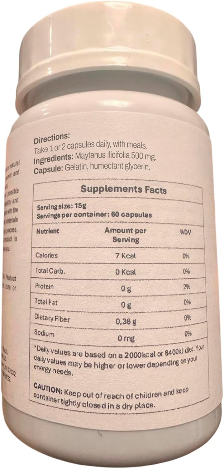 Ninho Verde ESPINHEIRA Santa 500mg (60 Capsules) - Plant-Based Supplement - görsel 4