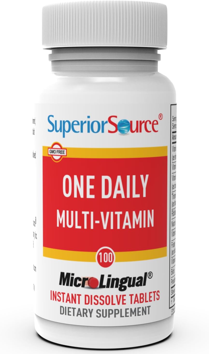 Superior Source One Daily Multi-Vitamin - 100 Instant Dissolve Tablets - görsel 4
