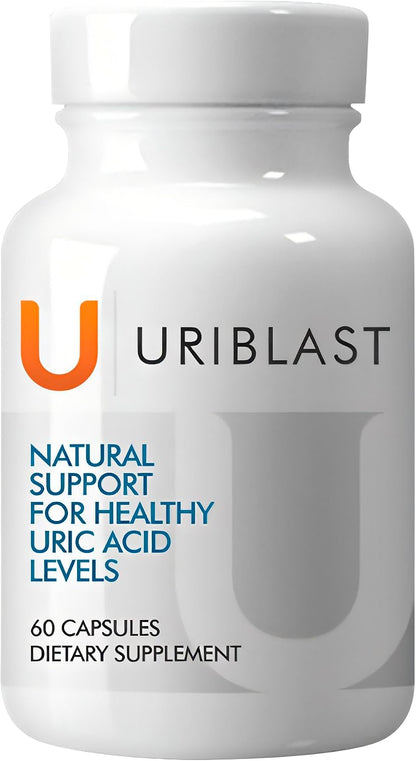 Natural Uric Acid Support Supplement Capsules – 30-Day Supply