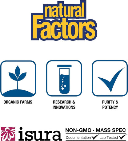 Natural Factors Vitamin D3 5000 IU, 120 Soft Gels