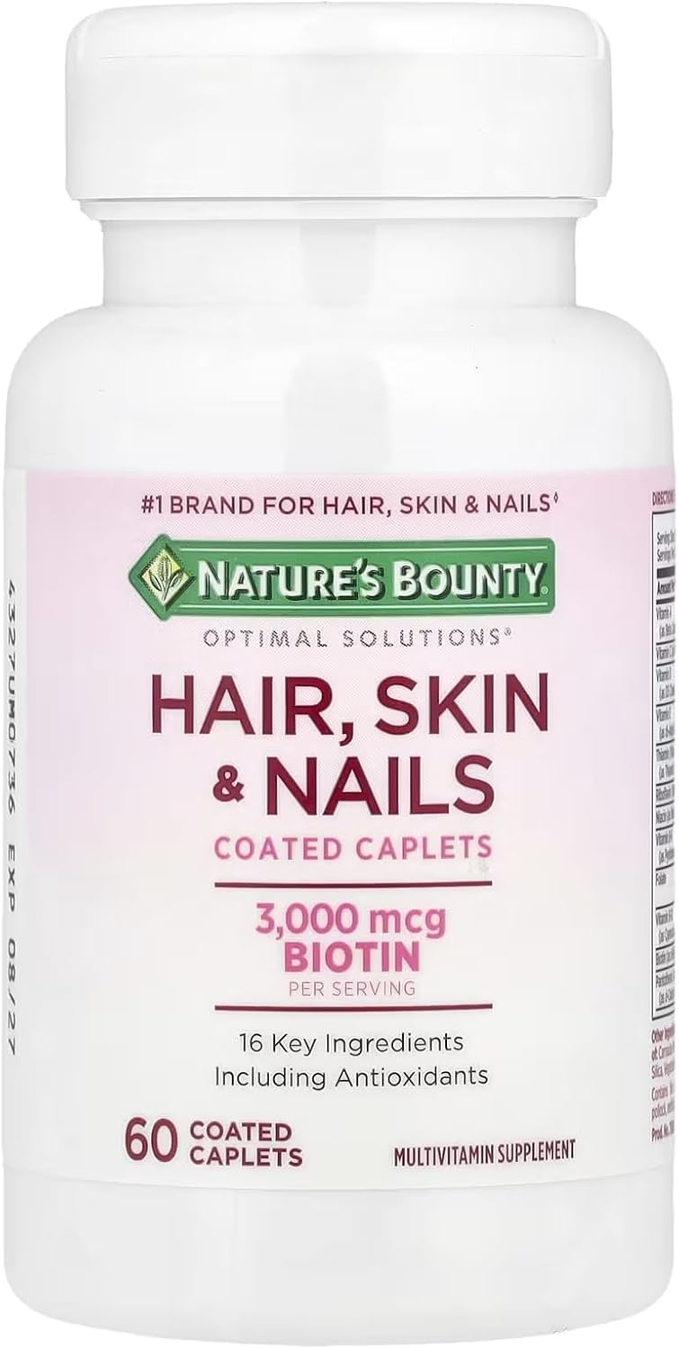 Nature's Bounty Hair, Skin and Nails Formula, 60 Capsules - görsel 3