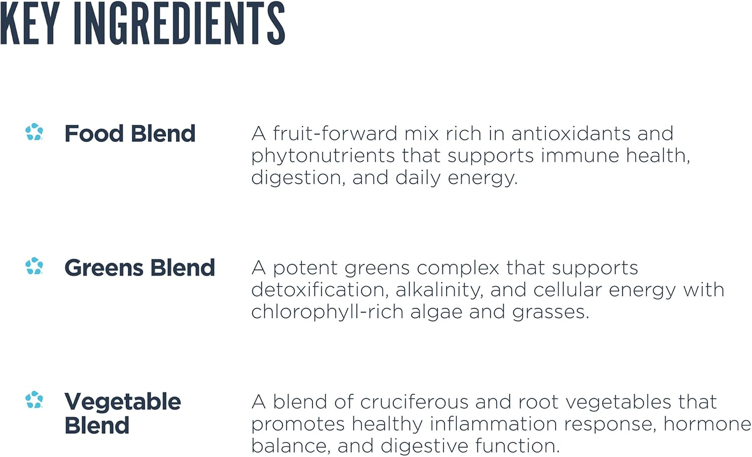 Revive MD Daily Greens - Superfood & Antioxidant Blend with Digestive Enzymes, Prebiotics and Probiotics - 180 Capsules - görsel 4