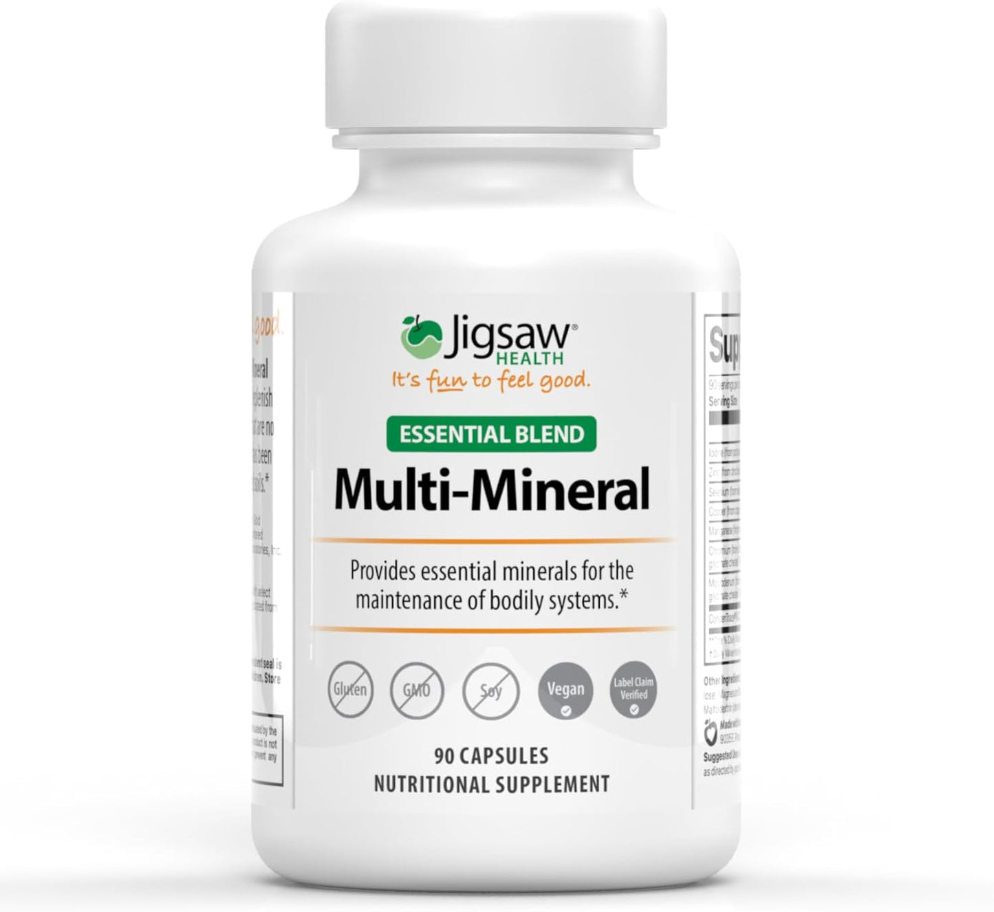 Jigsaw Health Multi-Mineral Essential Blend - 90 Capsules - görsel 1