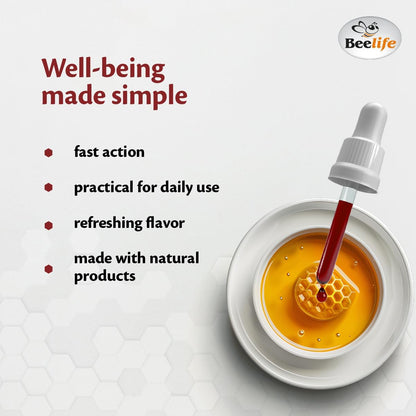 Beelife Red Bee Propolis Extract - 100% Pure Brazilian Tincture, High Artepillin-C, Immune Support (30 ml)