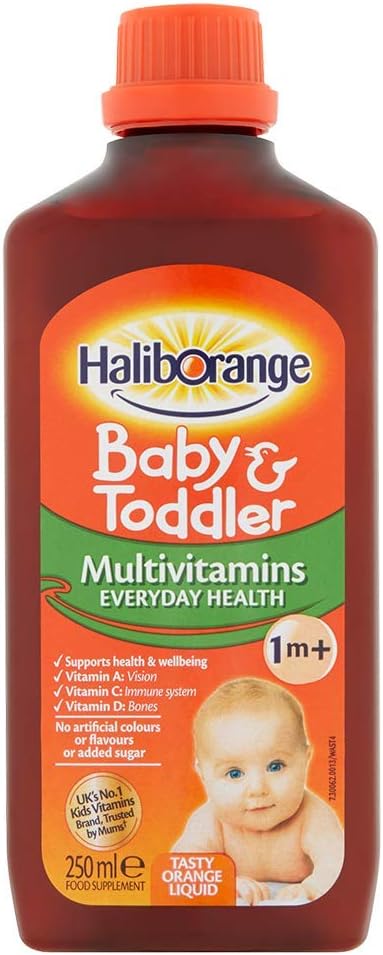 Haliborange All Natural Orange Flavour Multivitamin Liquid - görsel 1