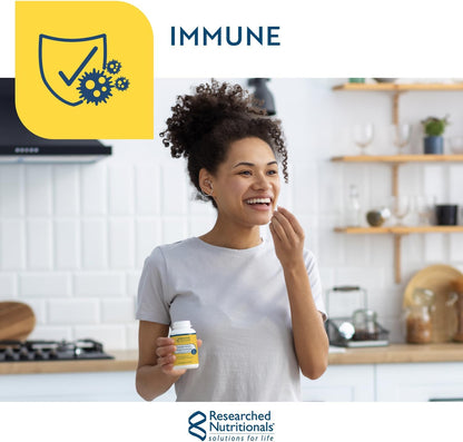 Researched Nutritionals Artemisinin Solo – Sweet Wormwood Immune Support Food Supplement (90 Capsules)
