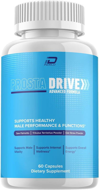 ProstaDrive Supplement for Men – Advanced Energy Capsules, Prostate & Bladder Support (60 Capsules)