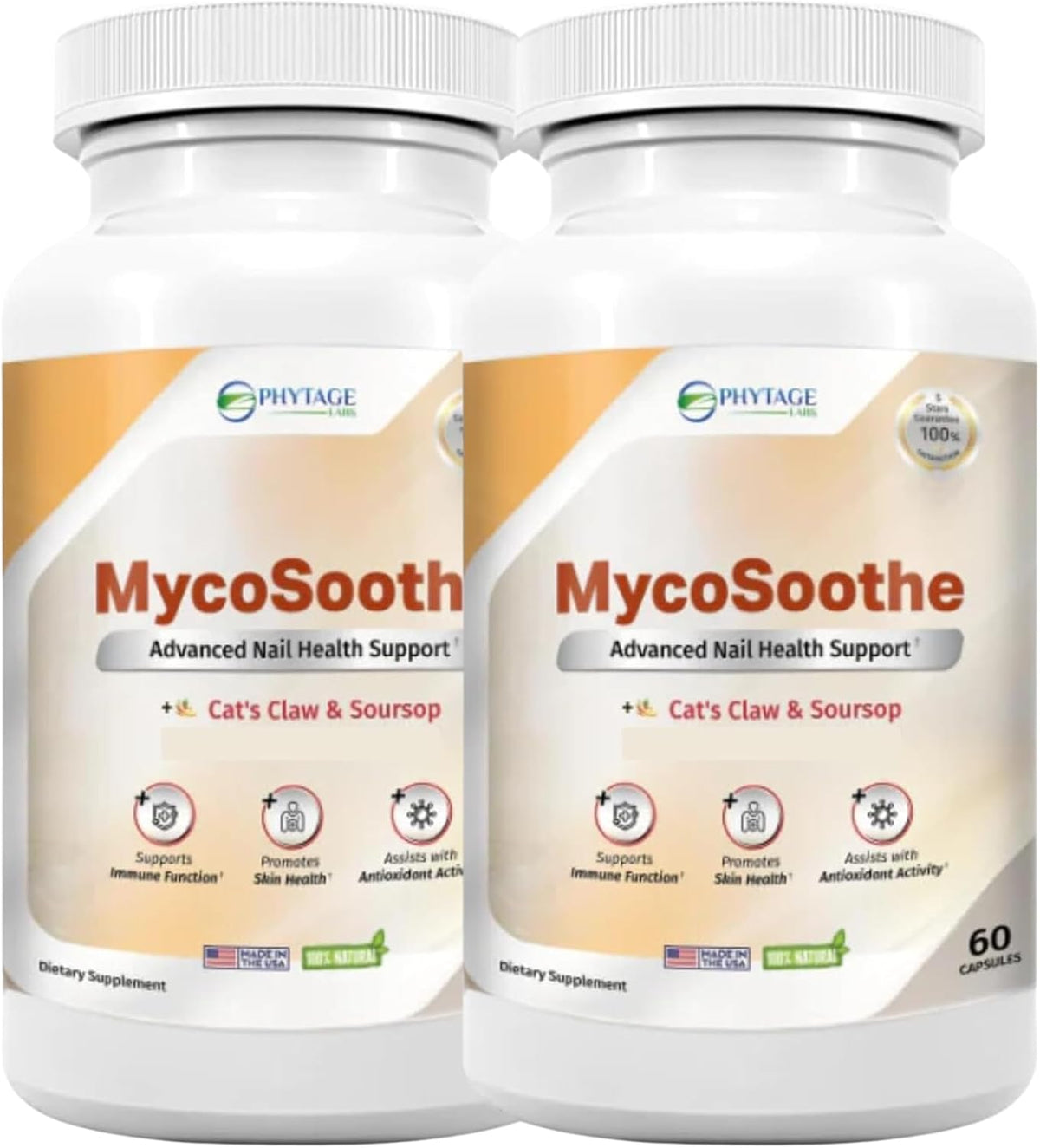 MycoSoothe Advanced Hair, Skin, Nail & Immunity Support Formula - 3 Pack Capsules - görsel 10