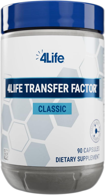4Life Transfer Factor Classic with Colostrum – Immune Support, 90 Veggie Capsules