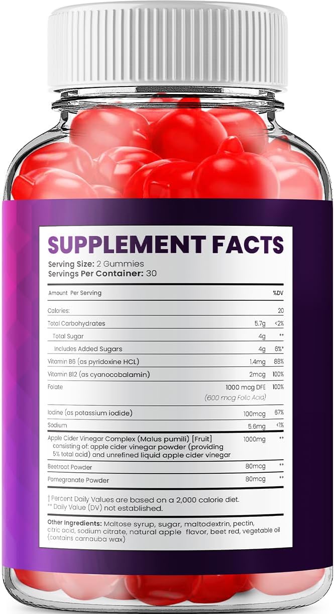 TropiKeto Keto ACV Gummies Extra Strength (3 Pack, 180 Gummies) - görsel 6