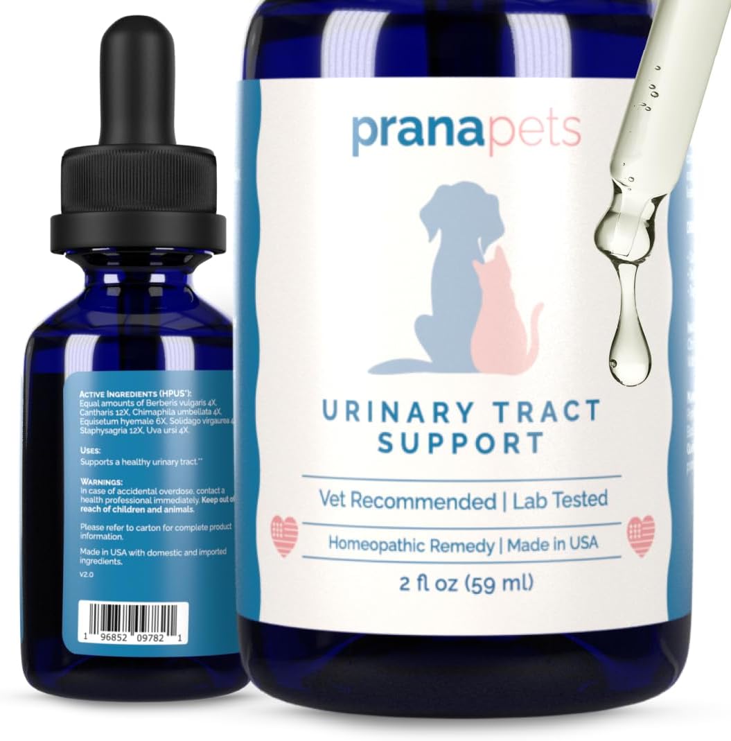PranaPets Urinary Tract Support Liquid Supplement for Pets - görsel 1