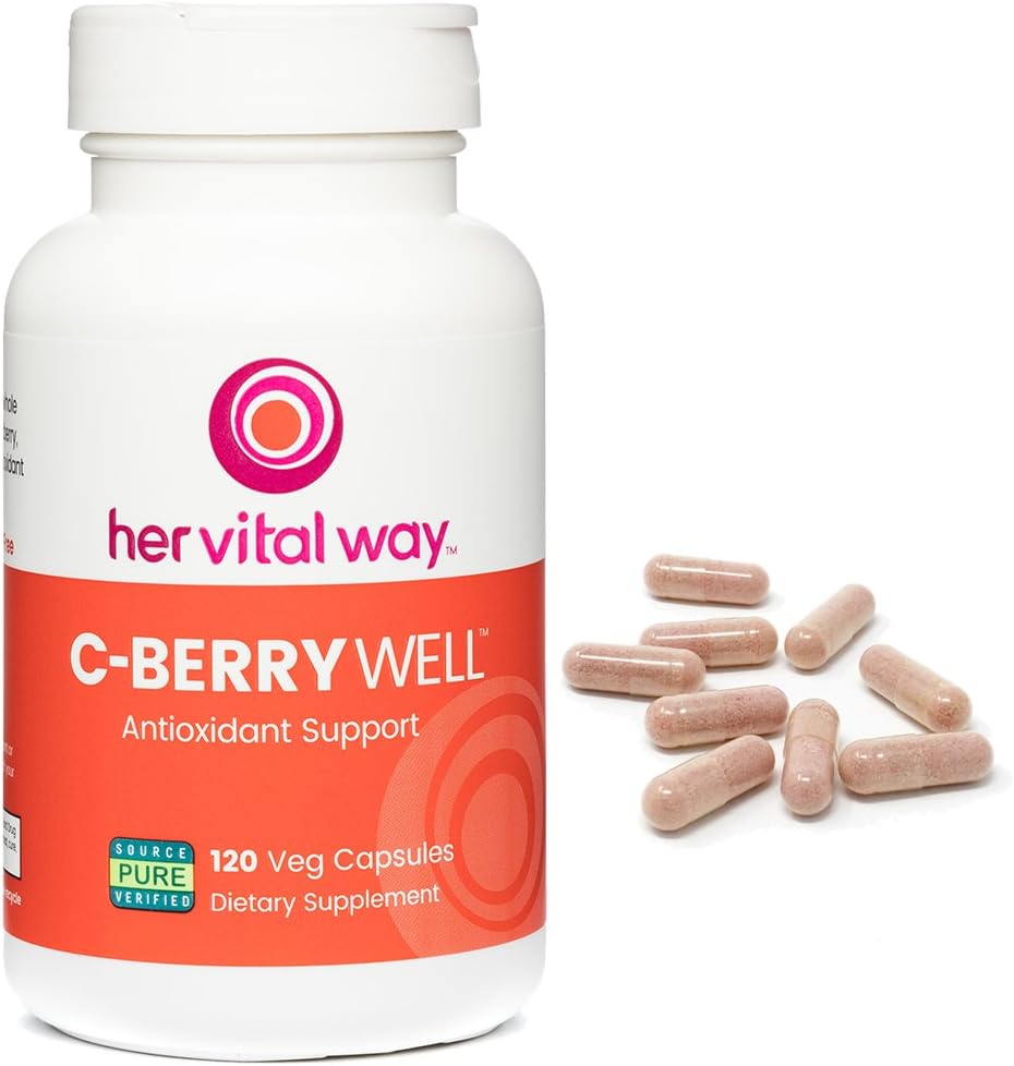 C-BerryWell Vitamin C Plus Berry Polyphenols Antioxidant Support - görsel 5