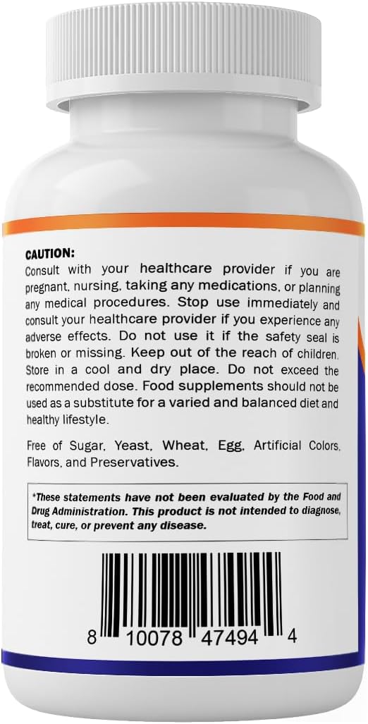 Vitamatic ADK Vitamin Food Supplement, 180 Veg Capsules, High Strength Vitamins A, D3, K2 for Bone Health, Calcium Absorption, Non-GM, Gluten-free - görsel 9