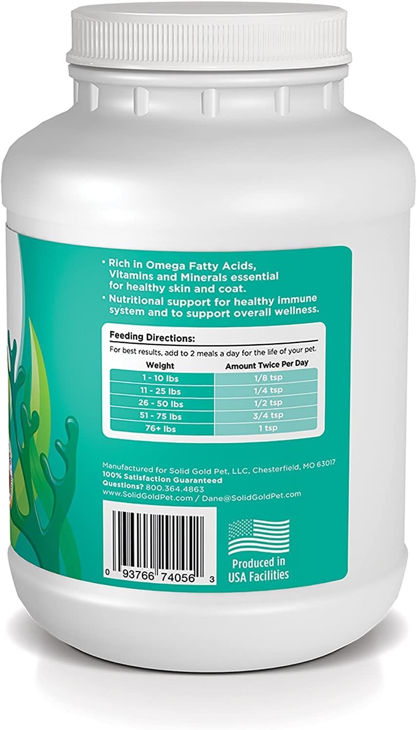 Solid Gold SeaMeal Cat & Dog Multivitamin Powder - 2.27kg - görsel 9