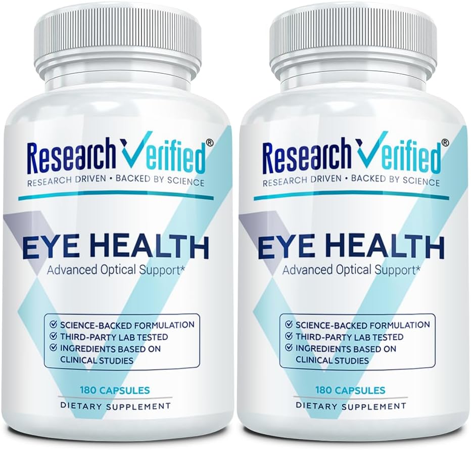 Research Verified Eye Health - Support Vision with Vitamins A, B, C, E - 60 Capsules - görsel 10
