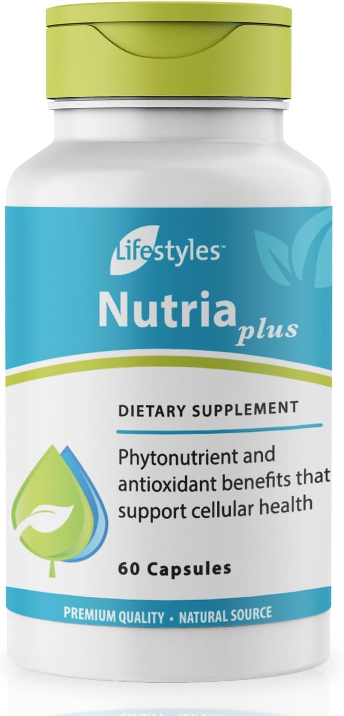 Lifestyles NutriaPlus Antioxidant Supplement - Herbal Immune Support & Multivitamin - 60 Capsules - görsel 1