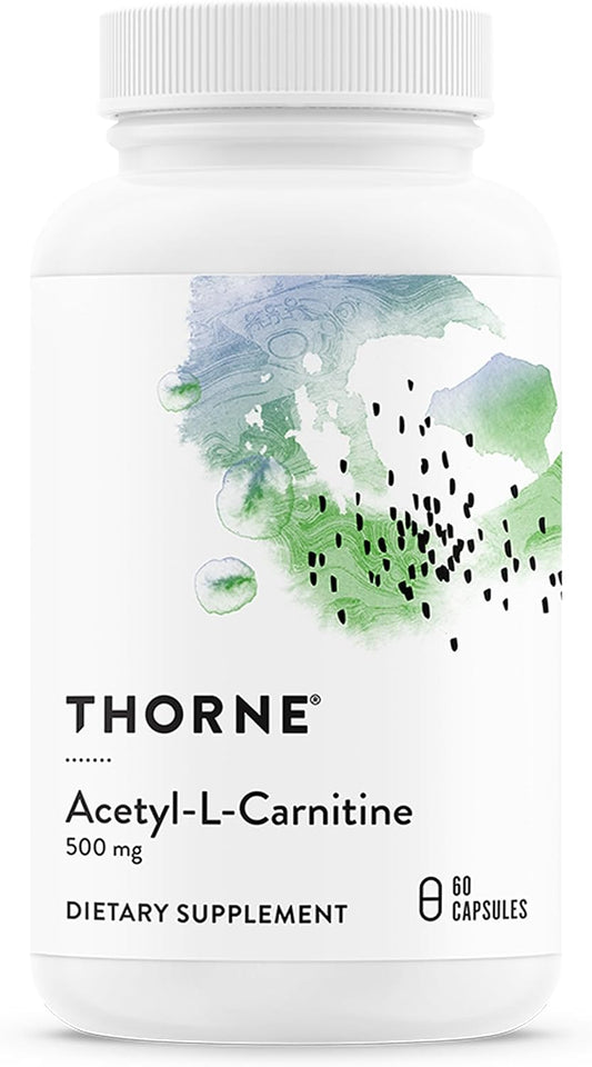 THORNE Acetyl-L-Carnitine - 500 mg - 60 Capsules