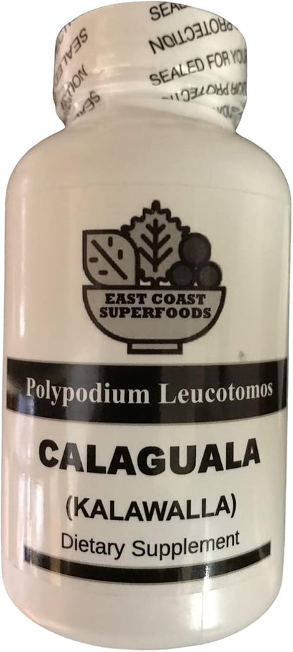 Calaguala 500 mg, 100 Capsules - Polypodium Leucotomos