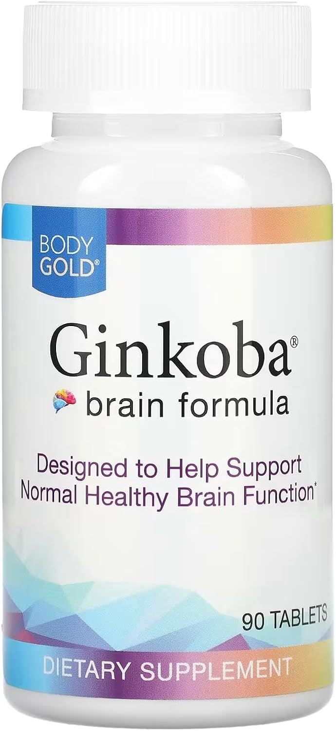 Ginsana Ginkoba Brain Formula - 90 Tablets (2-Pack) - görsel 1