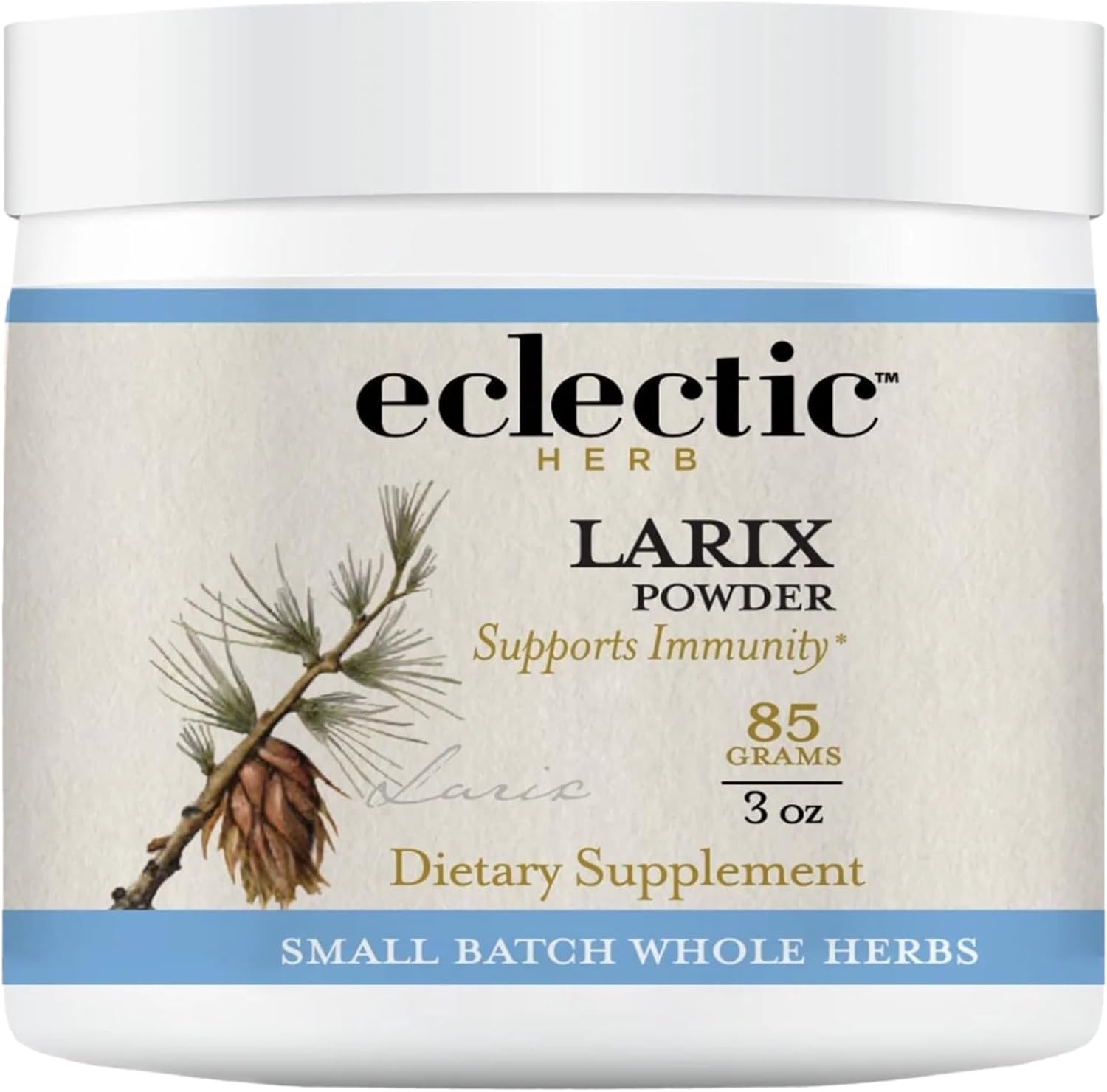 Eclectic Herb Organic Larix Powder – Immune and Gut Health Support (85 g) - görsel 1